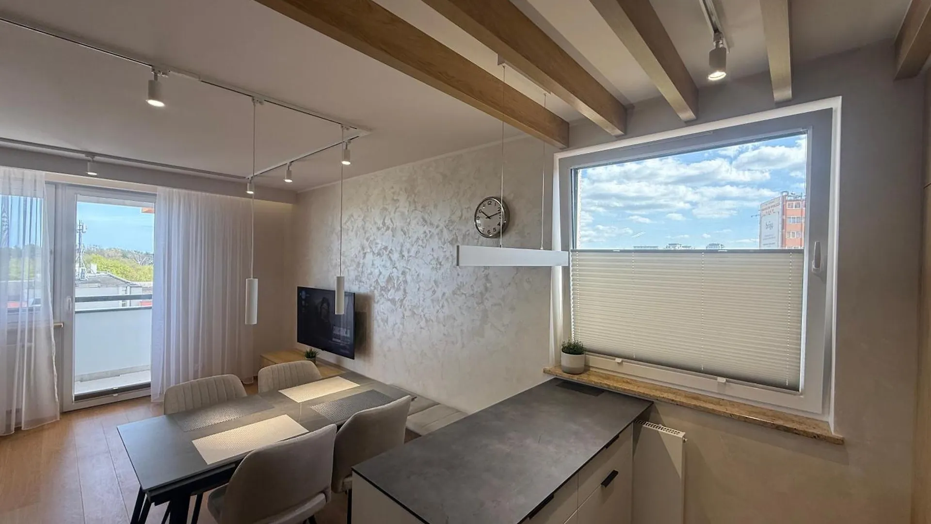 Lägenhet Ann Apartament Wooden Station Gdańsk